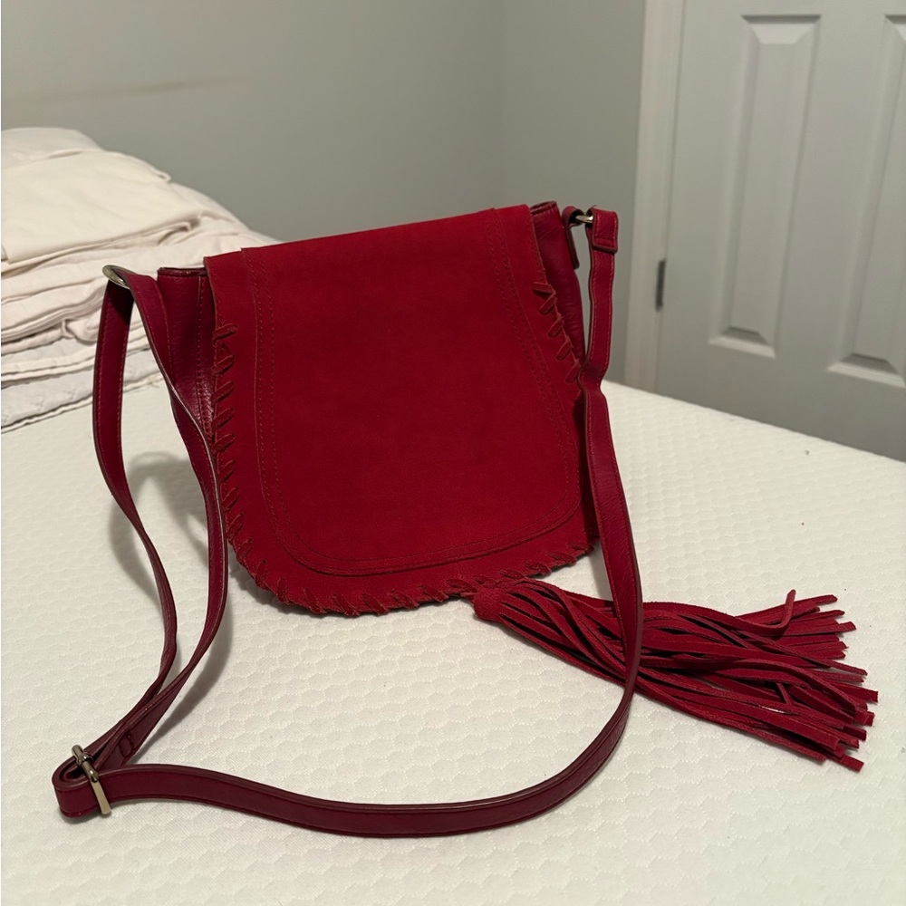 INC International Concepts Red Crossbody Bag